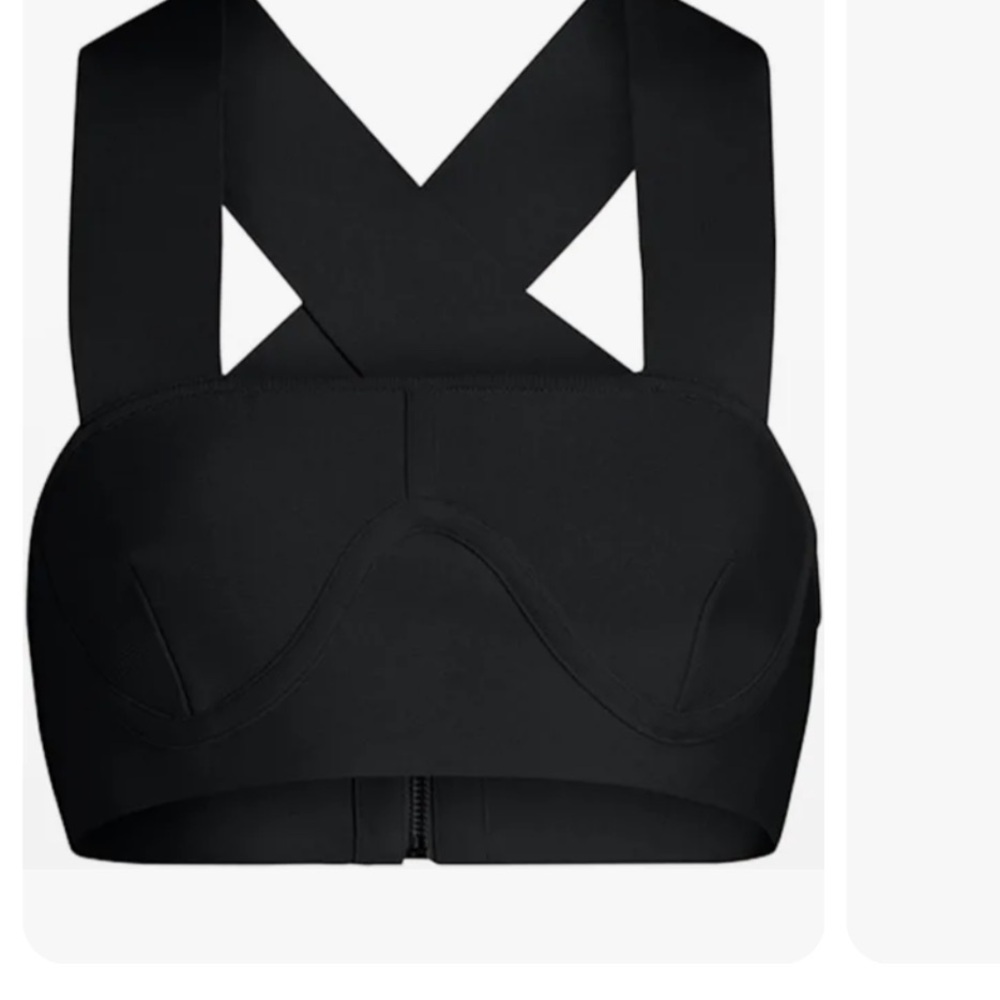 Herve by Herve Leger crop top - Picture 2 of 6